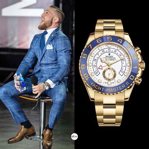 rolex conor mcgregor|conor mcgregor suit and rolex.